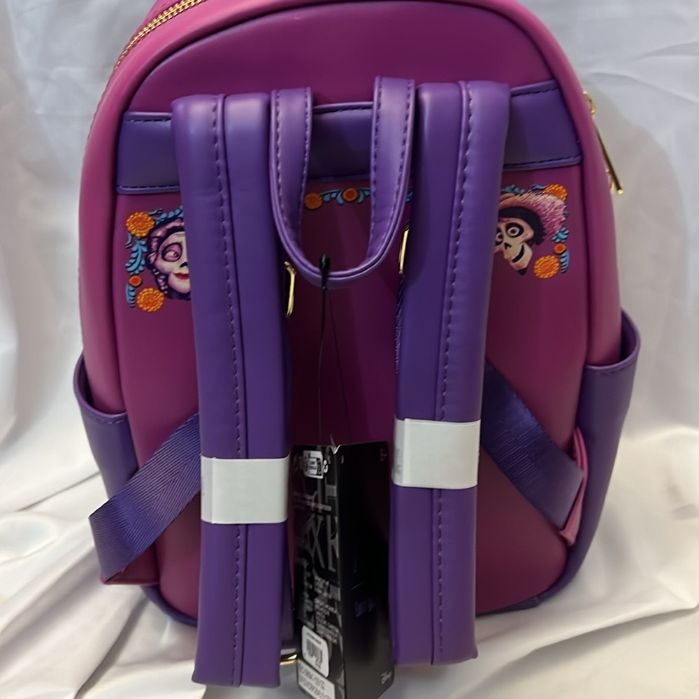 Loungefly PIXAR Coco Family Mural Mini Backpack NWT - Picture 3 of 6